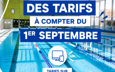 Nouveaux tarifs