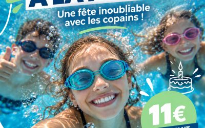 Anniversaire à la piscine